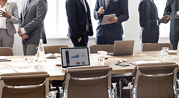 Business Group Meeting Discussion Strategy Working Concept